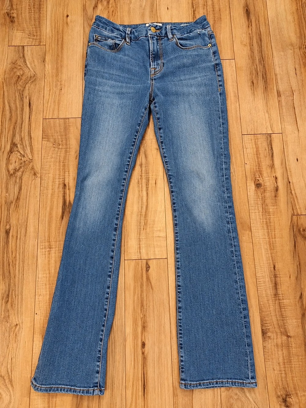 Frame Denim Women's Flare Jeans in Medium Blue